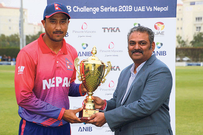 Nepali cricketers climb up in ICC rankings